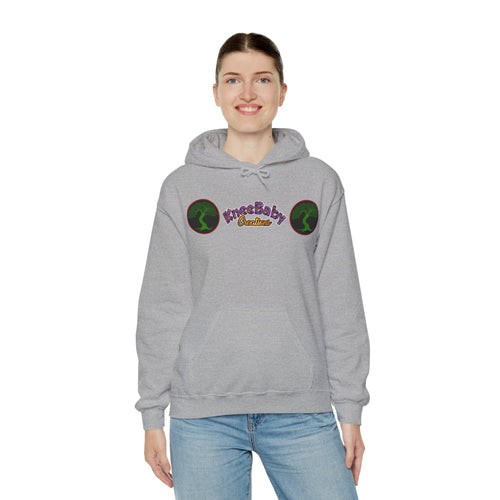 Unisex Heavy Blend Hoodie with KneeBaby Creations Logo