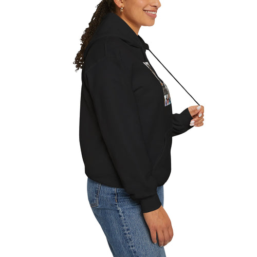 Unisex Heavy Blend Hooded Sweatshirt with Science Experiment Design