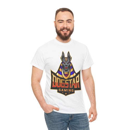 DogStar Gaming Grey Anubis Unisex Heavy Cotton Tee