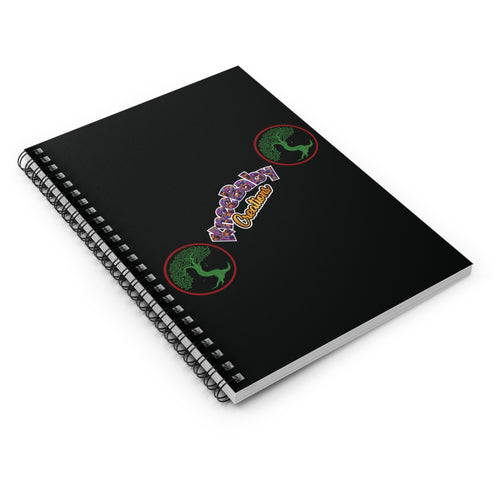 KneeBaby Creations Logo Spiral Notebook - Ruled Line