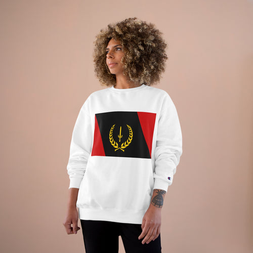 Champion Eco Crewneck Sweatshirt with African American Heritage Flag