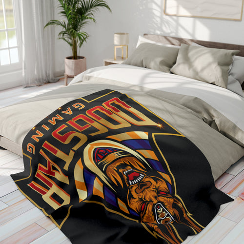 DogStar Gaming Golden Anubis Arctic Fleece Blanket