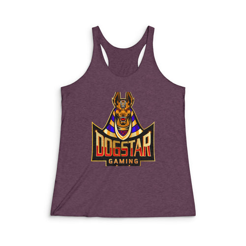 DogStar Gaming Brown Anubis Women's Tri-Blend Racerback Tank