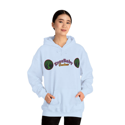 Unisex Heavy Blend Hoodie with KneeBaby Creations Logo