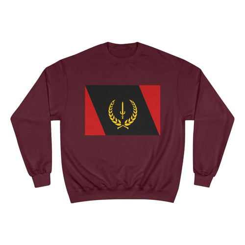 Champion Eco Crewneck Sweatshirt with African American Heritage Flag