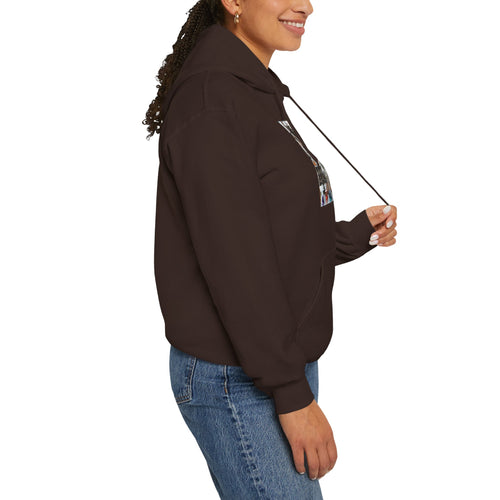 Unisex Heavy Blend Hooded Sweatshirt with Science Experiment Design