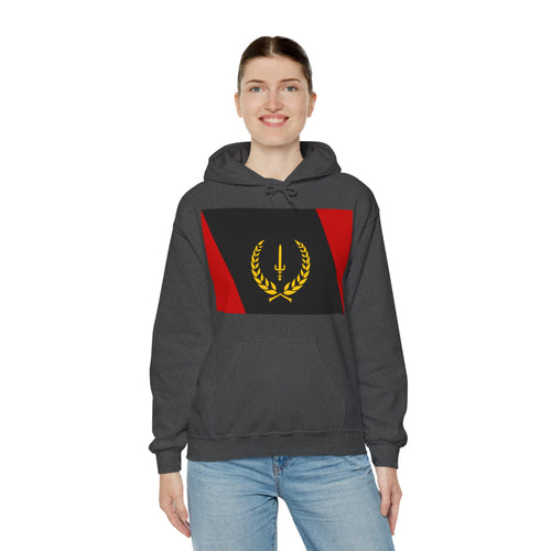 Black Heritage Flag Unisex Heavy Blend™ Hooded Sweatshirt