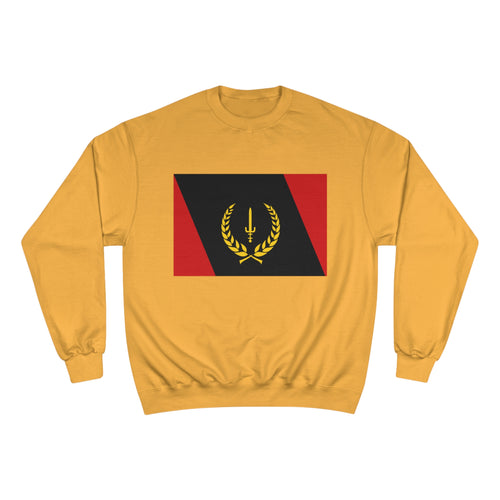 Champion Eco Crewneck Sweatshirt with African American Heritage Flag