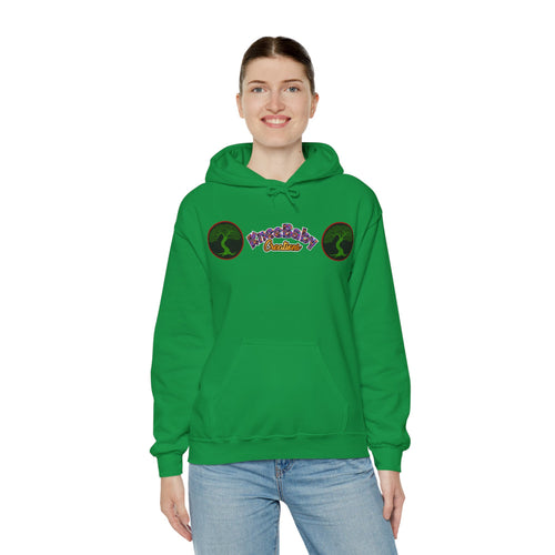 Unisex Heavy Blend Hoodie with KneeBaby Creations Logo