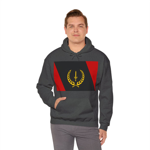 Black Heritage Flag Unisex Heavy Blend™ Hooded Sweatshirt