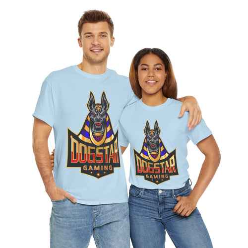 DogStar Gaming Grey Anubis Unisex Heavy Cotton Tee