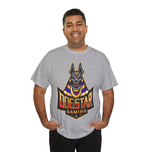 DogStar Gaming Grey Anubis Unisex Heavy Cotton Tee