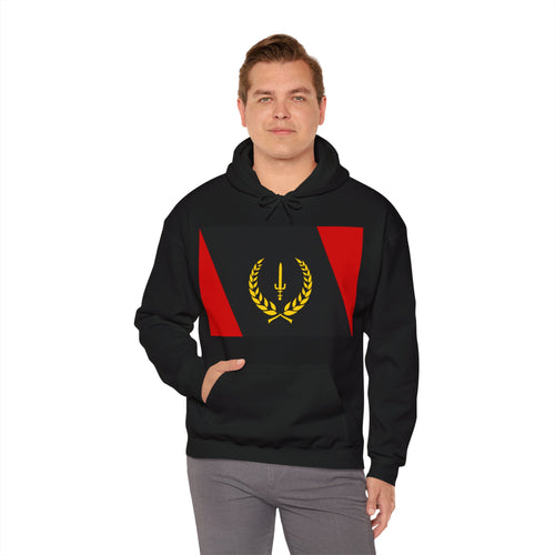 Black Heritage Flag Unisex Heavy Blend™ Hooded Sweatshirt