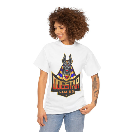 DogStar Gaming Grey Anubis Unisex Heavy Cotton Tee