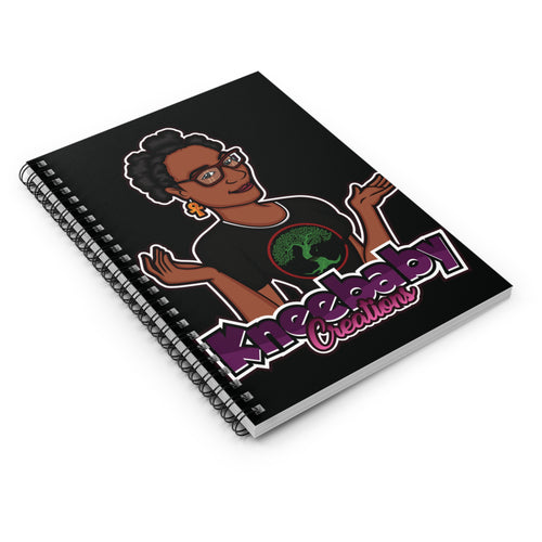 KneeBaby Creations Spiral Notebook - Ruled Line