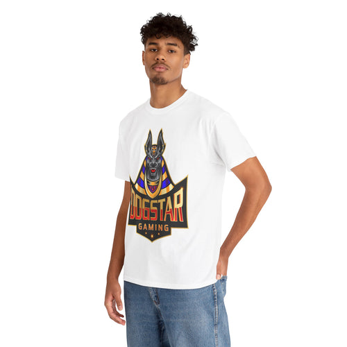 DogStar Gaming Grey Anubis Unisex Heavy Cotton Tee