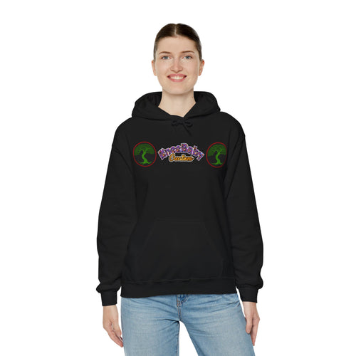 Unisex Heavy Blend Hoodie with KneeBaby Creations Logo