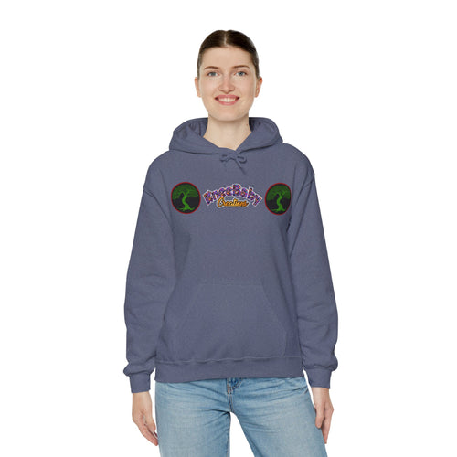 Unisex Heavy Blend Hoodie with KneeBaby Creations Logo