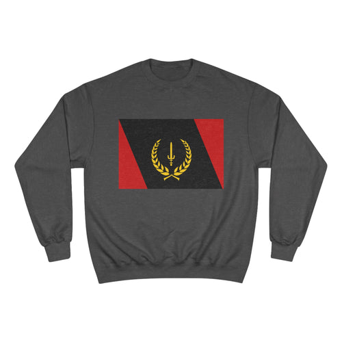 Champion Eco Crewneck Sweatshirt with African American Heritage Flag