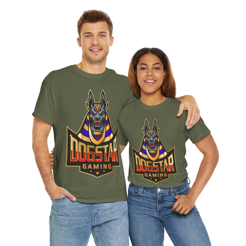 DogStar Gaming Grey Anubis Unisex Heavy Cotton Tee