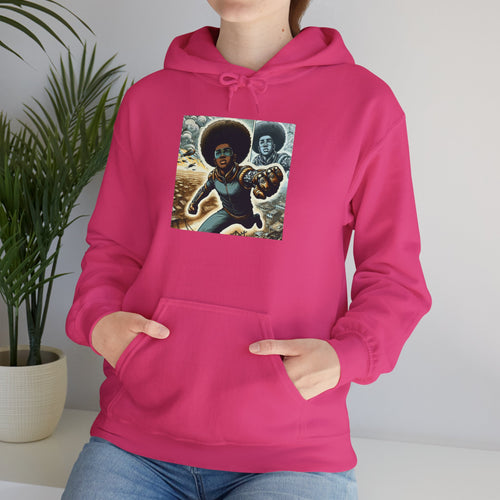 Young Black Superhero Hoodie