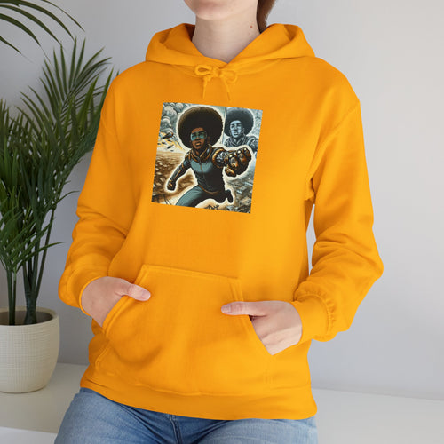 Young Black Superhero Hoodie