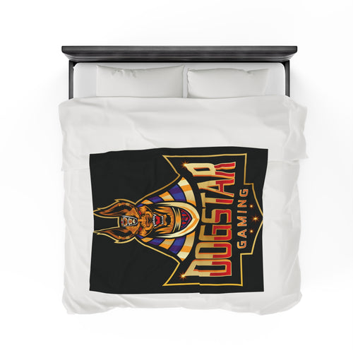 Dogstar Gaming Golden Anubis Velveteen Plush Blanket