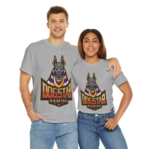 DogStar Gaming Grey Anubis Unisex Heavy Cotton Tee