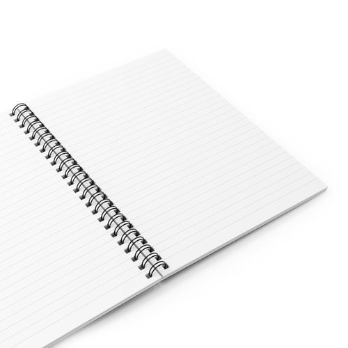 Black Power Fist Spiral Notebook - Ruled Line