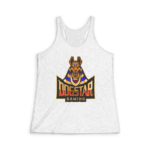 DogStar Gaming Brown Anubis Women's Tri-Blend Racerback Tank