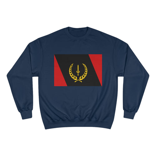 Champion Eco Crewneck Sweatshirt with African American Heritage Flag