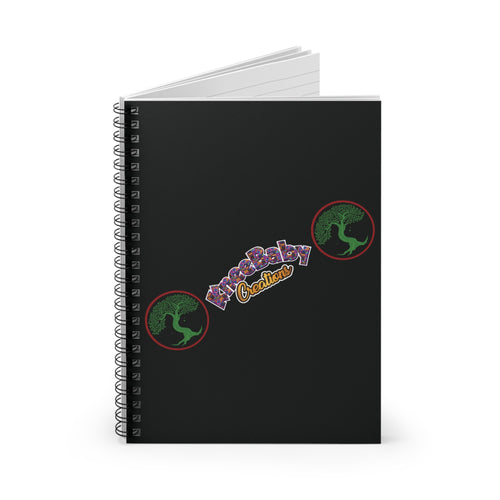 KneeBaby Creations Logo Spiral Notebook - Ruled Line