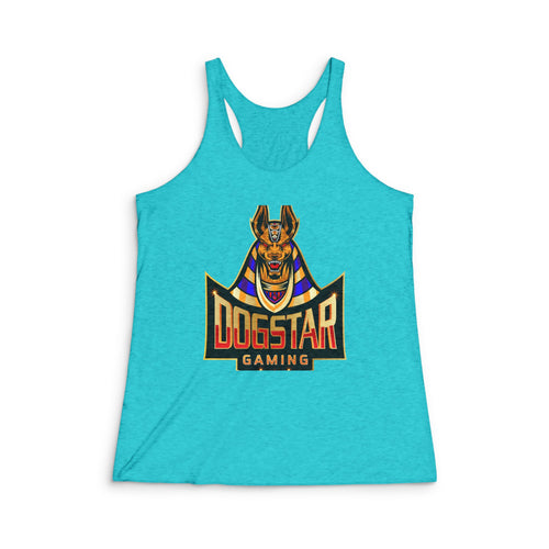 DogStar Gaming Brown Anubis Women's Tri-Blend Racerback Tank