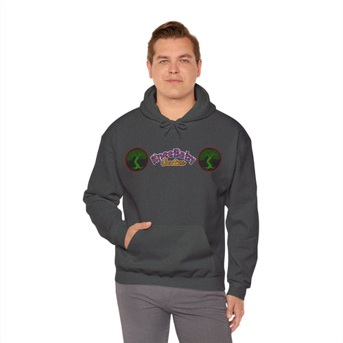 Unisex Heavy Blend Hoodie with KneeBaby Creations Logo