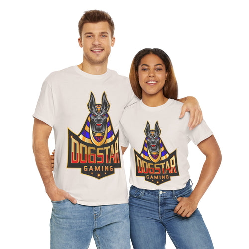 DogStar Gaming Grey Anubis Unisex Heavy Cotton Tee