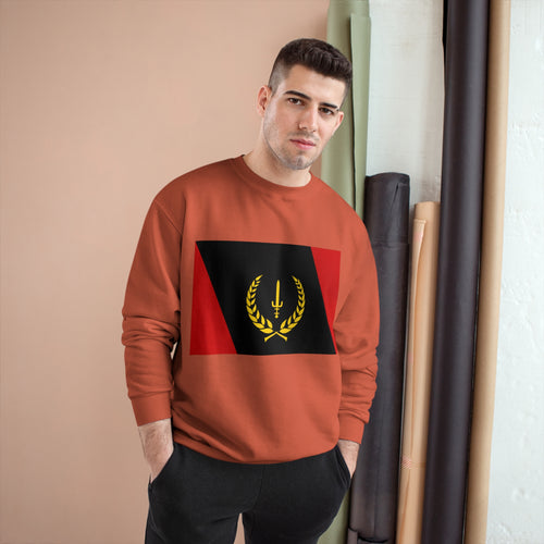 Champion Eco Crewneck Sweatshirt with African American Heritage Flag