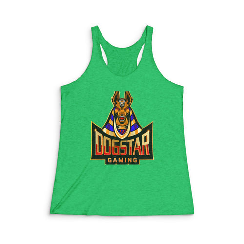 DogStar Gaming Brown Anubis Women's Tri-Blend Racerback Tank