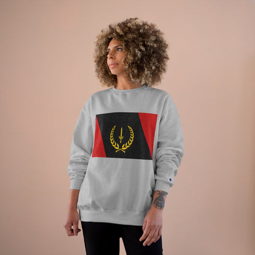 Champion Eco Crewneck Sweatshirt with African American Heritage Flag