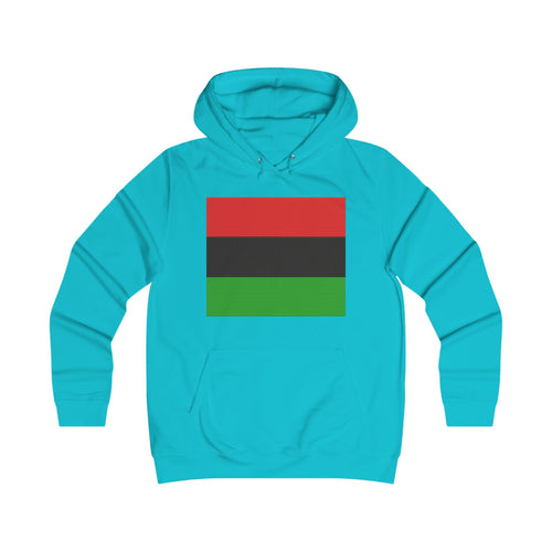 Pan African Flag Girlie College Hoodie