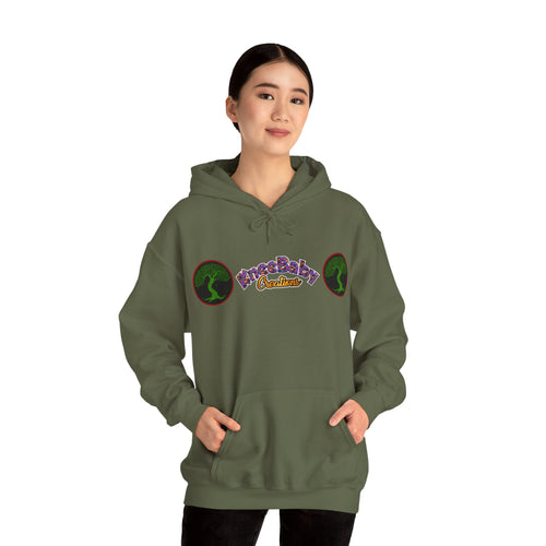 Unisex Heavy Blend Hoodie with KneeBaby Creations Logo