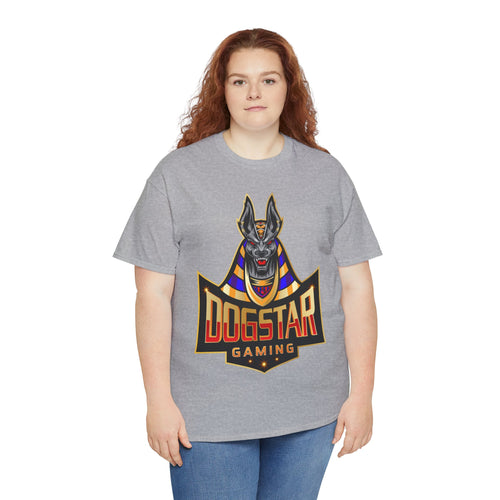 DogStar Gaming Grey Anubis Unisex Heavy Cotton Tee