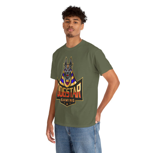 DogStar Gaming Grey Anubis Unisex Heavy Cotton Tee