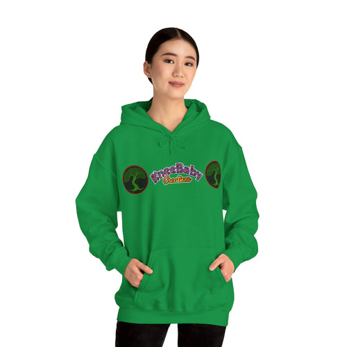 Unisex Heavy Blend Hoodie with KneeBaby Creations Logo