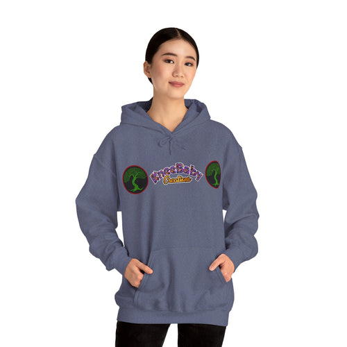 Unisex Heavy Blend Hoodie with KneeBaby Creations Logo