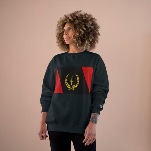 Champion Eco Crewneck Sweatshirt with African American Heritage Flag