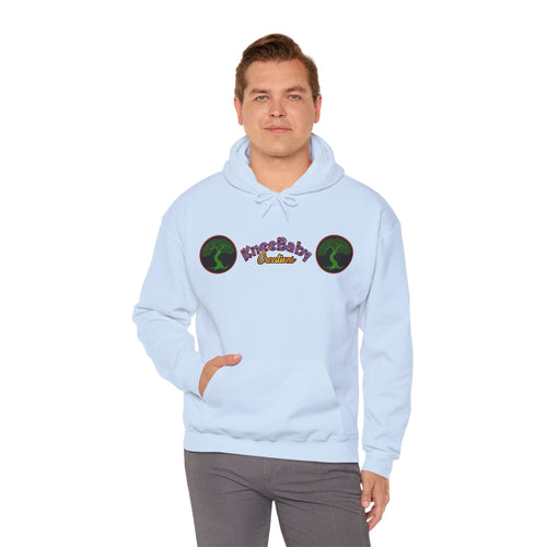 Unisex Heavy Blend Hoodie with KneeBaby Creations Logo