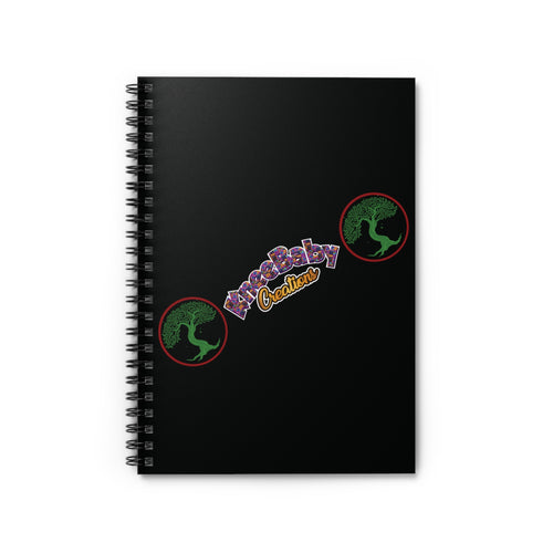 KneeBaby Creations Logo Spiral Notebook - Ruled Line