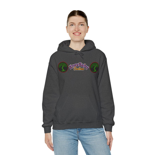 Unisex Heavy Blend Hoodie with KneeBaby Creations Logo