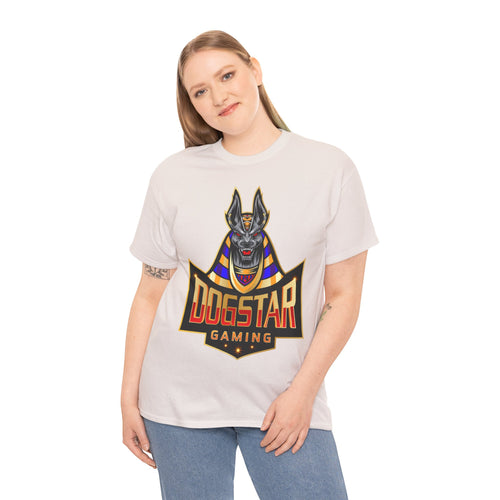 DogStar Gaming Grey Anubis Unisex Heavy Cotton Tee