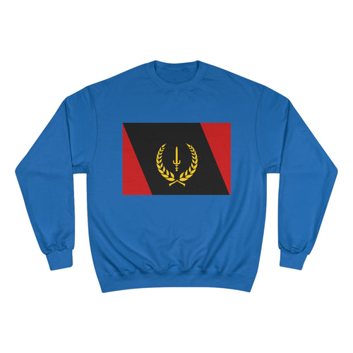 Champion Eco Crewneck Sweatshirt with African American Heritage Flag